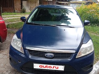 2008 Ford Focus II Рестайлинг, синий, 410000 рублей, вид 1
