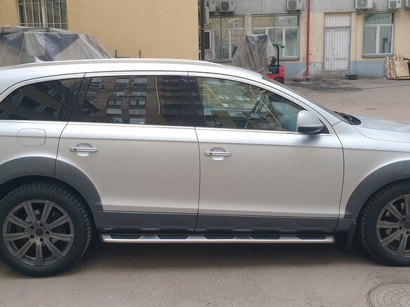 2011 Audi Q7 I (4L) Рестайлинг, серебристый, 2400000 рублей - вид 4