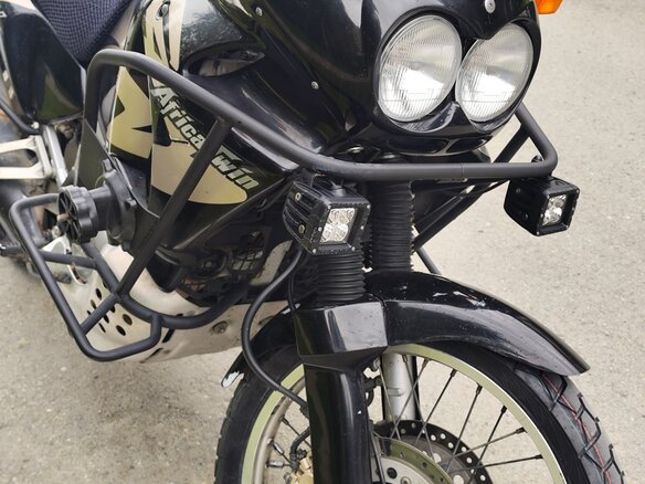 2003 Honda XRV 750 Africa Twin, чёрный, 499000 рублей - вид 3