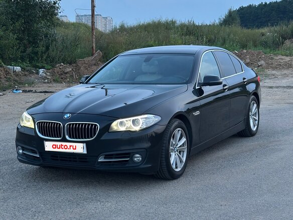 2013 BMW 5 серии 530d VI (F10/F11/F07) Рестайлинг, чёрный