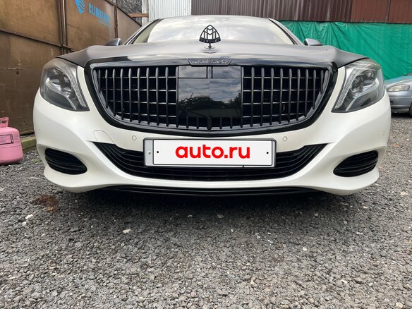 2016 Mercedes-Benz Maybach S-Класс 500 I (X222), серый, 3499000 рублей - вид 1