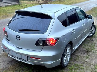 2008 Mazda 3 I (BK) Рестайлинг, серебристый, 700000 рублей, вид 4