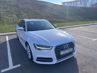 2015 Audi A6 IV (C7) Рестайлинг, белый, 1598000 рублей, вид 5
