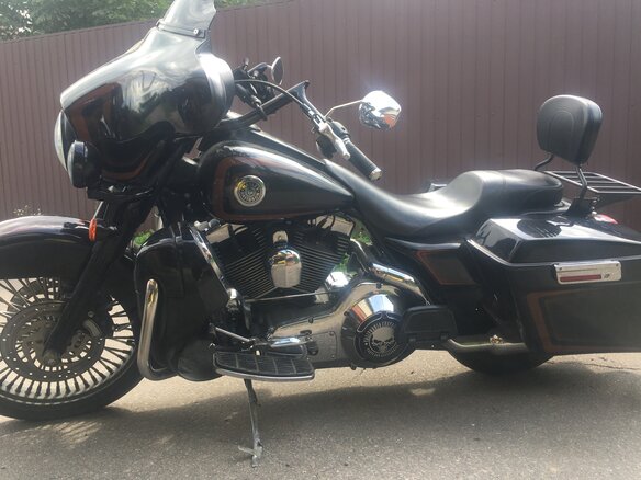 2002 Harley-Davidson Street Glide, чёрный, 660000 рублей - вид 2