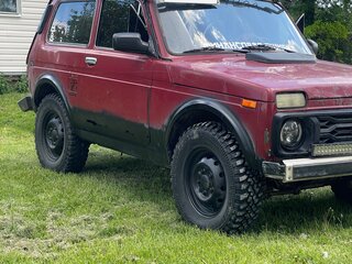 1997 Lada (ВАЗ) 2121 (4x4) I Рестайлинг, красный, 119999 рублей, вид 2