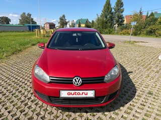 2010 Volkswagen Golf VI, красный, 550000 рублей, вид 2