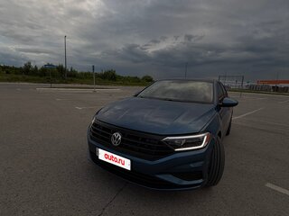 2019 Volkswagen Jetta 6-speed VII, синий, 1700000 рублей, вид 3