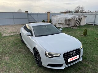 2014 Audi A5 I (8T) Рестайлинг, белый, 1500000 рублей, вид 3
