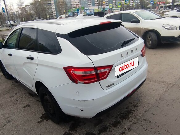 2021 Lada (ВАЗ) Vesta SW I, белый, 722000 рублей - вид 6