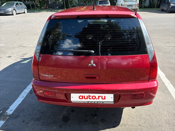 2007 Mitsubishi Lancer IX Рестайлинг, красный - вид 4