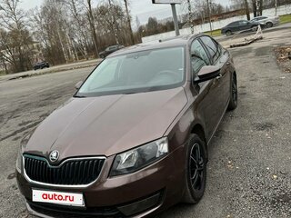 2014 Skoda Octavia III (A7), коричневый, 1100000 рублей, вид 1