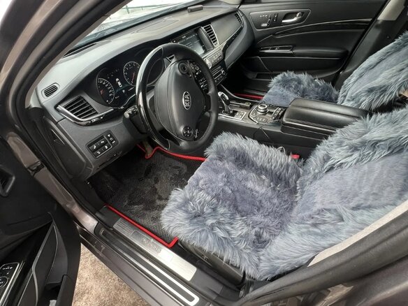 2015 Kia Quoris I Ресталинг 2, серый, 1300000 рублей - вид 4