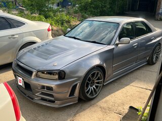 1998 Nissan Skyline X (R34), серый, 1000000 рублей, вид 1