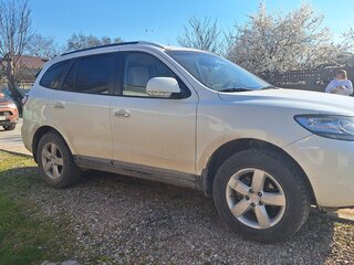 2008 Hyundai Santa Fe II, белый, 1150000 рублей, вид 3