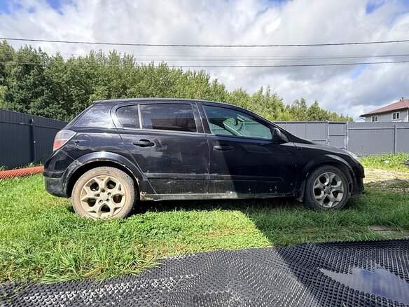 2007 Opel Astra H, чёрный, 285000 рублей - вид 3