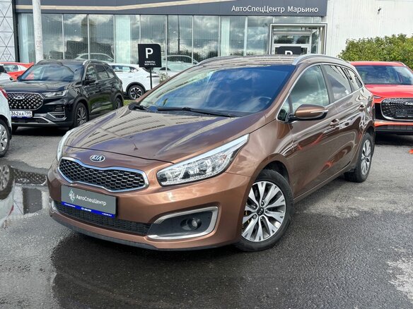 2017 Kia Ceed II Рестайлинг, коричневый