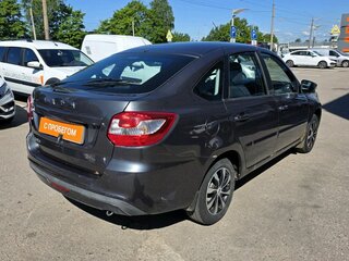 2019 Lada (ВАЗ) Granta I Рестайлинг, серый, 429000 рублей, вид 4
