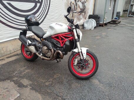 2014 Ducati Monster 821, белый, 640000 рублей, вид 2