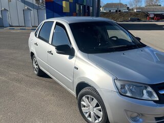2012 Lada (ВАЗ) Granta I, серебристый, 320000 рублей, вид 2