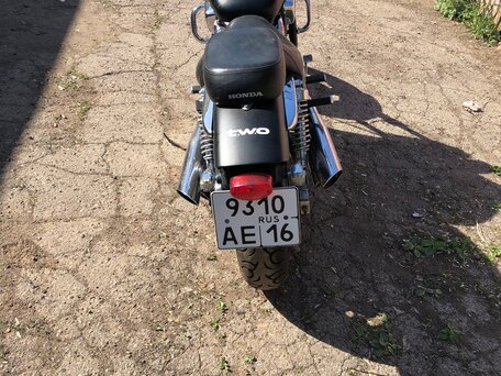 1996 Honda Magna, чёрный, 415000 рублей, вид 4