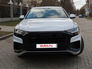 2021 Audi Q8 55 TFSI I (4M), белый, 9100000 рублей, вид 2