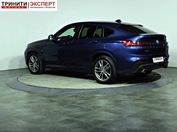 2018 BMW X4 20i II (G02), синий, 3895000 рублей - вид 6