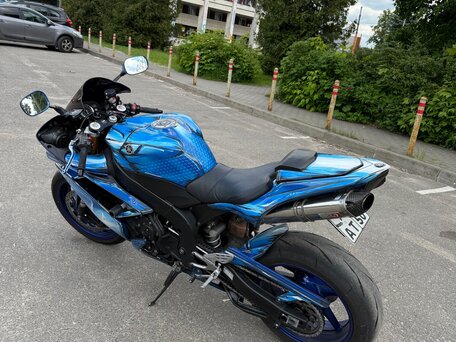 2007 Yamaha YZF-R1, синий, 699000 рублей, вид 5