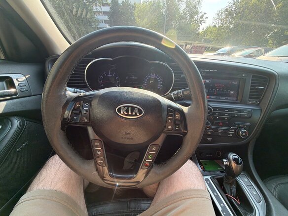 2011 Kia Optima III, серебристый, 780000 рублей - вид 6