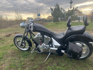 2011 Honda VT 1300CX Fury, чёрный, 650000 рублей, вид 1