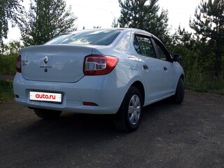 2017 Renault Logan II, белый, 680000 рублей, вид 4