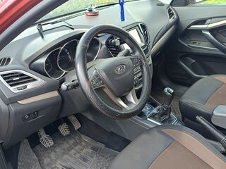 2017 Lada (ВАЗ) Vesta I, красный, 650000 рублей, вид 4
