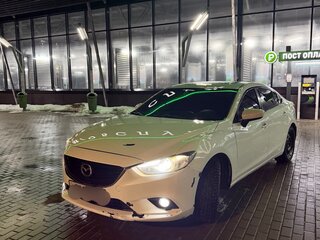 2014 Mazda 6 III (GJ), белый, 850000 рублей, вид 1