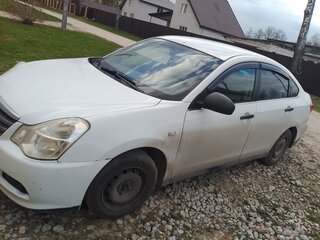 2013 Nissan Almera III (G15), белый, 400000 рублей, вид 2