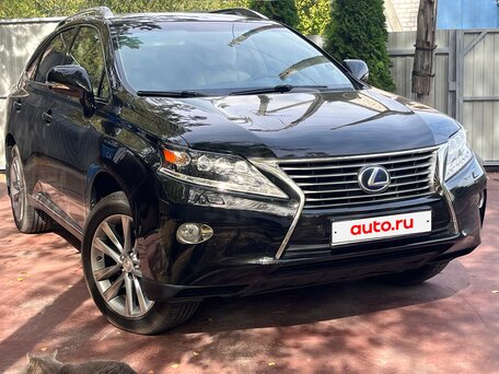2013 Lexus RX 450h III Рестайлинг, чёрный, 3499000 рублей, вид 2