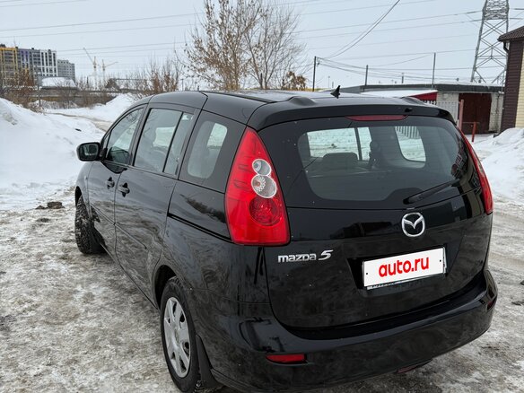2007 Mazda 5 I (CR), чёрный, 680000 рублей - вид 3