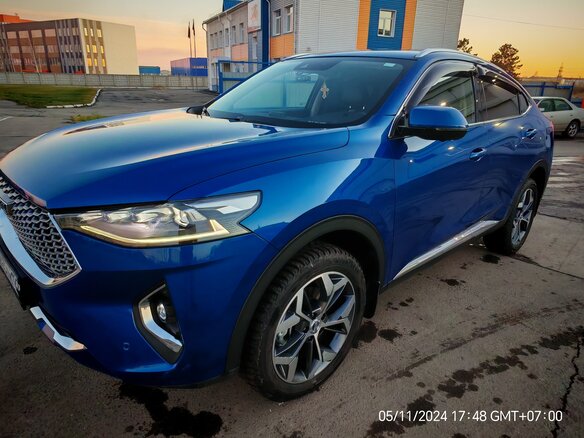 2021 Haval F7x I, синий, 2090000 рублей - вид 11