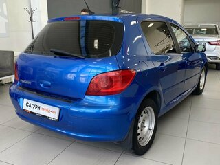 2007 Peugeot 307 I Рестайлинг, синий, 235000 рублей, вид 4