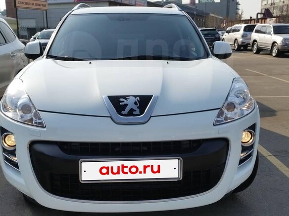 2011 Peugeot 4007, белый, 1030000 рублей