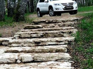 2011 Volkswagen Tiguan I, белый, 1250000 рублей, вид 4