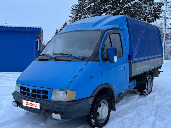 2002 ГАЗ ГАЗель (3302), синий, 570000 рублей - вид 5