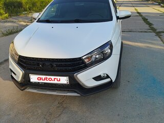 2018 Lada (ВАЗ) Vesta SW Cross I, белый, 1150000 рублей, вид 2