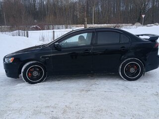 2008 Mitsubishi Lancer X, чёрный, 500000 рублей, вид 2