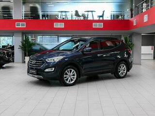 2012 Hyundai Santa Fe III, синий, 1550000 рублей, вид 1
