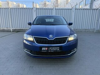 2018 Skoda Rapid I Рестайлинг, синий, 1288000 рублей, вид 2