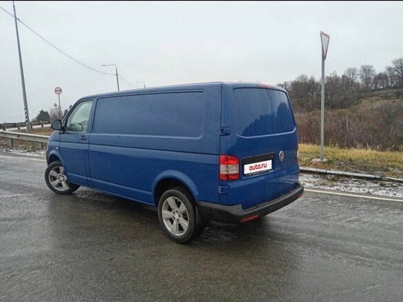 2012 Volkswagen Transporter, синий, 1385000 рублей - вид 8