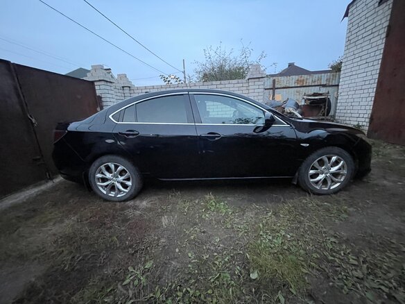 2008 Mazda 6 II (GH), чёрный, 550000 рублей - вид 6