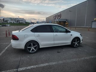 2013 Volkswagen Polo V, белый, 500000 рублей, вид 3