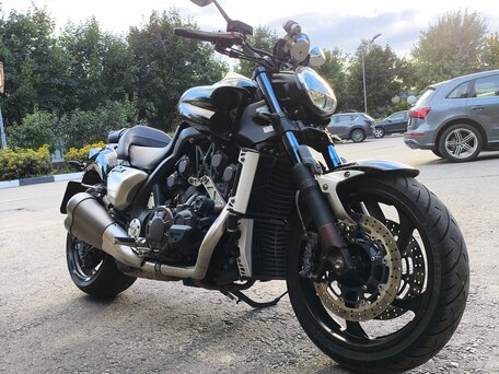 2011 Yamaha VMAX 1700, чёрный, 1385000 рублей, вид 2