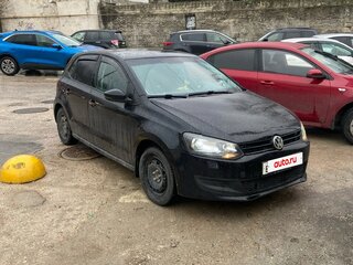 2011 Volkswagen Polo V, чёрный, 640000 рублей, вид 2