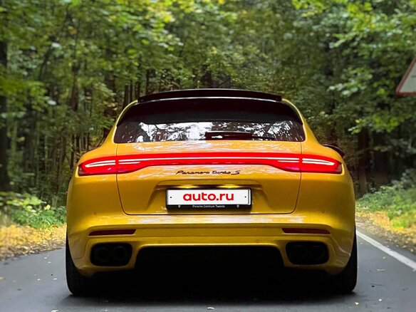2022 Porsche Panamera Turbo S E-Hybrid Sport Turismo II Рестайлинг, жёлтый, 15000000 рублей - вид 5